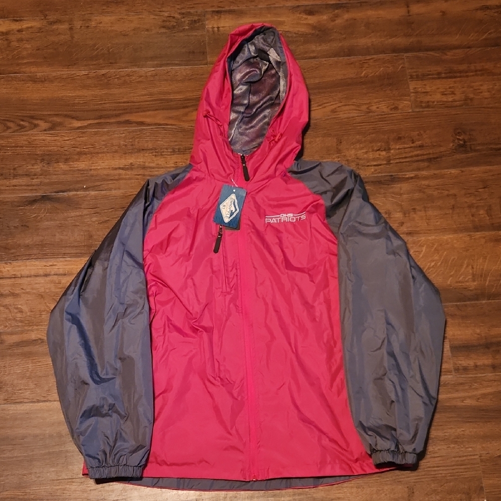 Men Ohiopyle Red and Gray Jacket